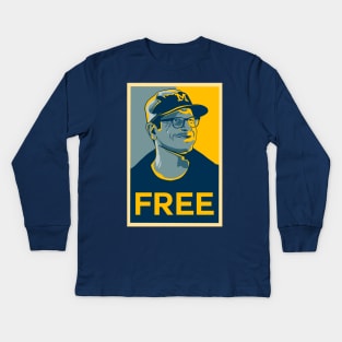 Free harbaugh Kids Long Sleeve T-Shirt